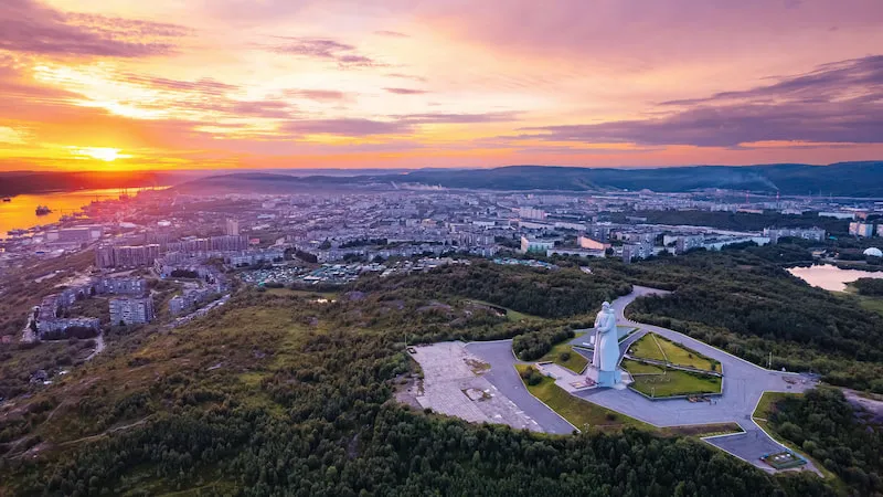 Murmansk. Arctic Lights