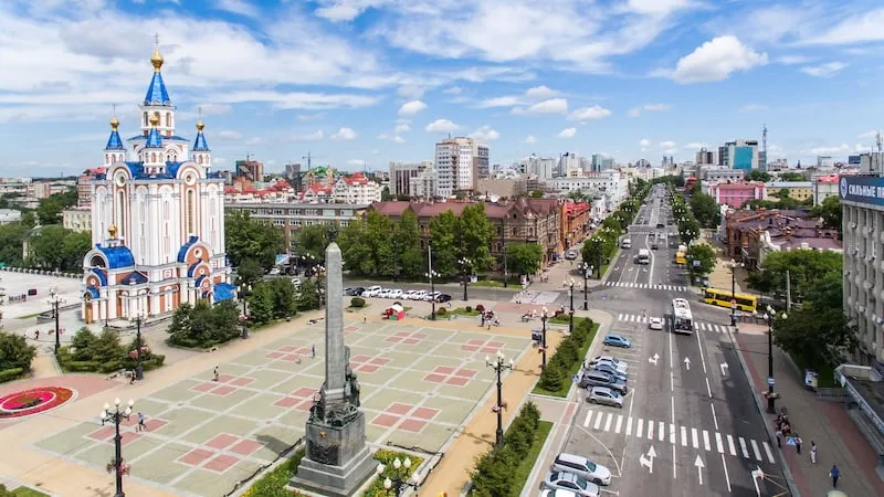 The Red Line: Muravyov-Amursky Street in Khabarovsk