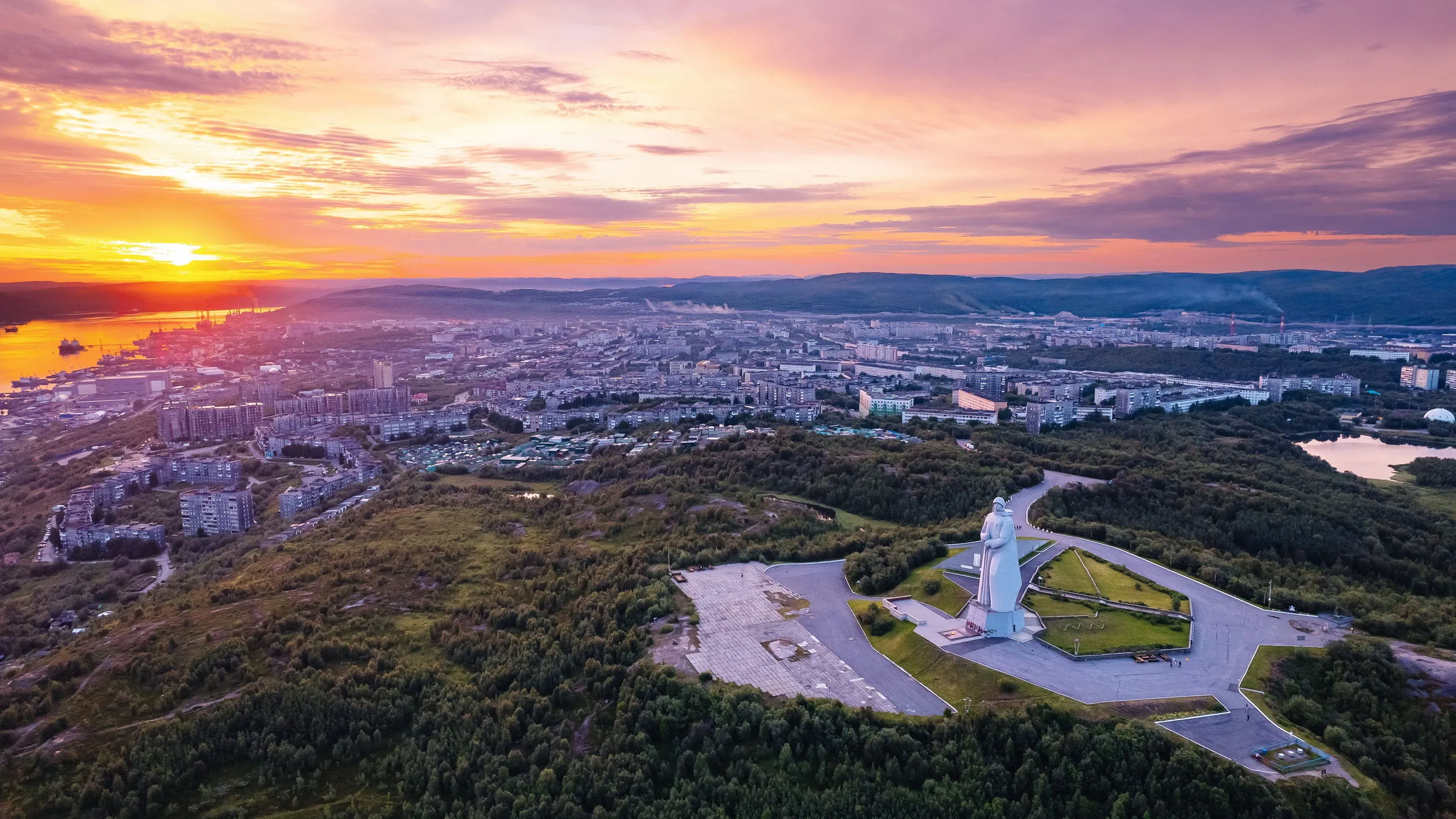Murmansk. Arctic Lights