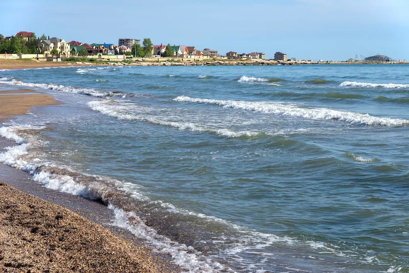Caspian Sea coast