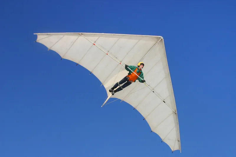Hang-gliding in Ivanovka