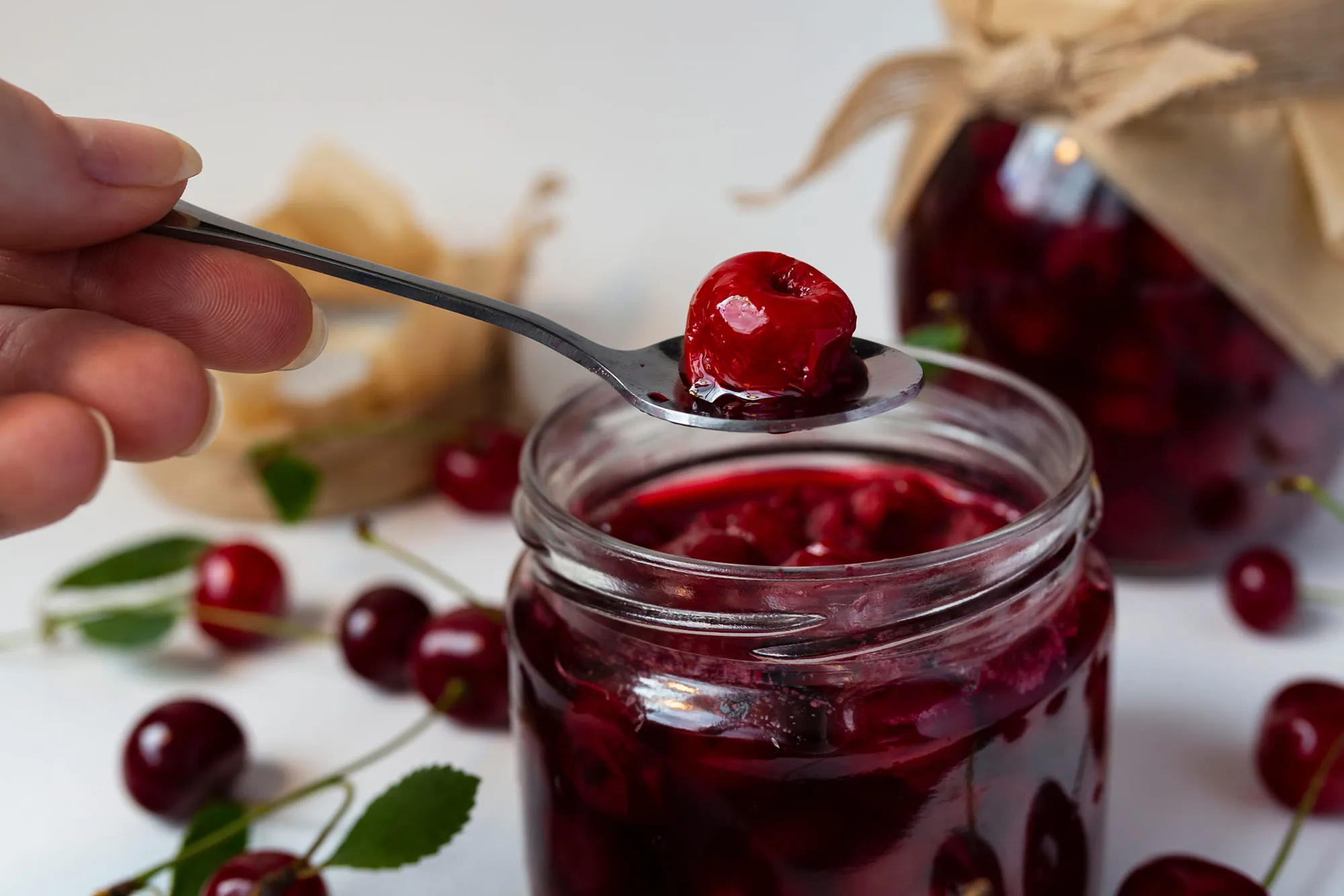 Baked Cherry Jam