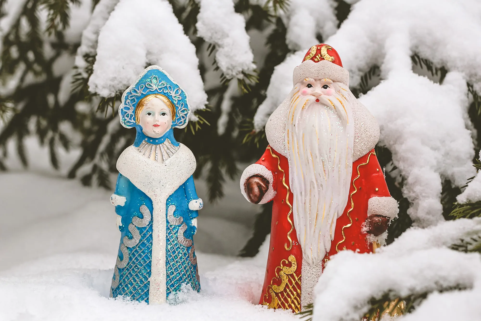 Snegurochka figurines