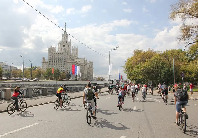 Moscow Cycling Season Closing Festival