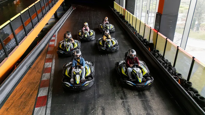 Karting at Volgograd Arena Stadium