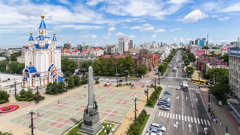 The Red Line: Muravyov-Amursky Street in Khabarovsk