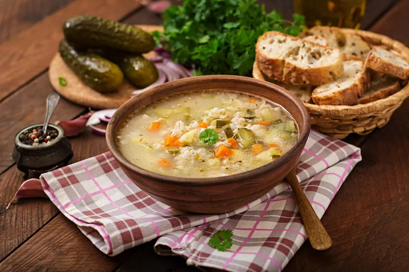 For the First Course — Rassolnik